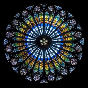 Stained glass cover