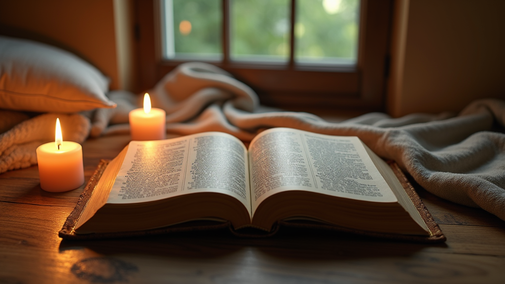 Bible on a table 3