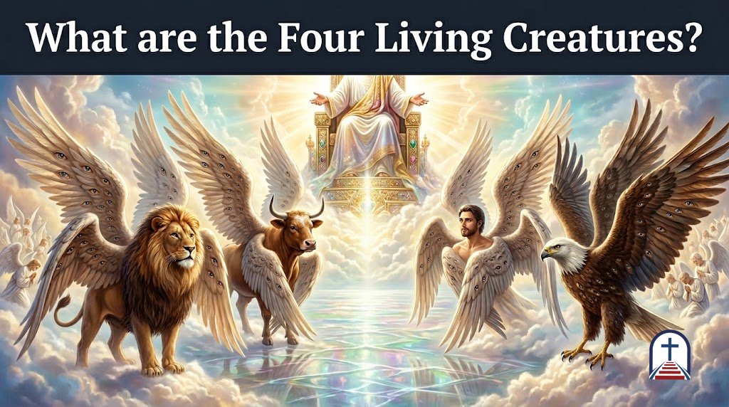 What are the Four Living Creatures